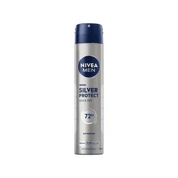 Nivea NIVEA MEN Silver Protect antibakterijski antiperspirant za muškarce u spreju 200ml