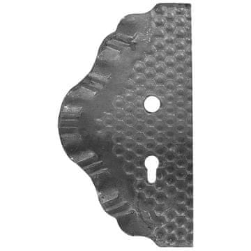 LIJEVI ZNAK KOVANI ELEMENTI S RAZMAKOM RUPA 90 63.115.90 H300XL165 3MM