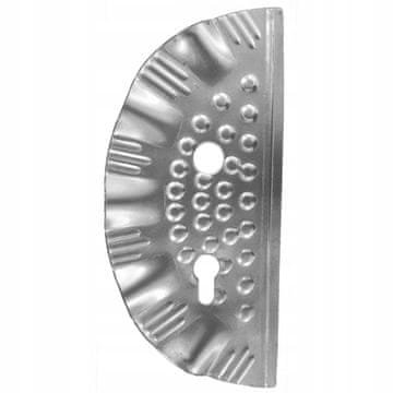 LIJEVI ZNAK KOVANI ELEMENTI S RAZMAKOM RUPA 90 63.102.90 H275XL130 3MM