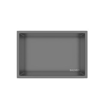 WALL-BOX ONE Ugradbena polica od nehrđajućeg čelika boje 30x20x10 cm