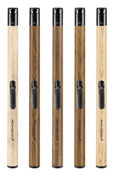 Komplet upaljača RONSON LOONG WOOD 5 komada za plin za kamin za roštilj