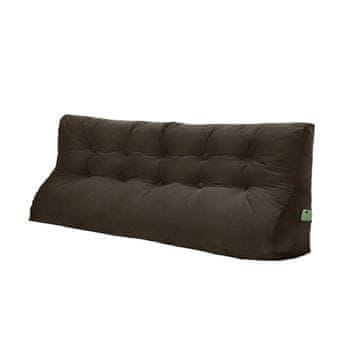 Jastuk od baršuna boje kave Jastuk od baršuna boje kave 120 cm