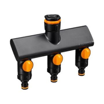 Fiskars Fiskars Comfort trostruki priključak za slavinu, adapter crijeva za slavinu 21-33 mm