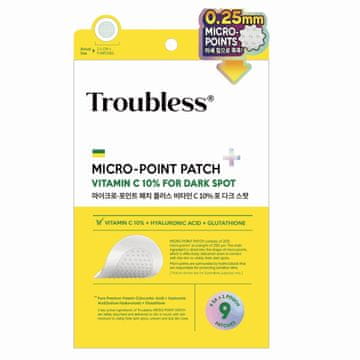 Troubless MICRO-POINT flasteri plus vitamin C 10% za tamne mrlje 9 kom