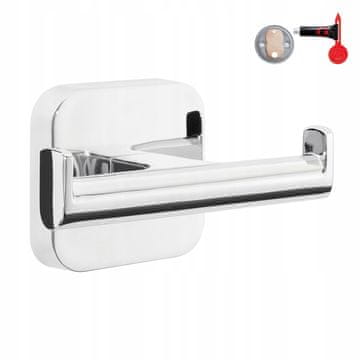 Tesa TESA ELEGAANT kuka za kupaći ogrtač ručnik samoljepljiva metal krom
