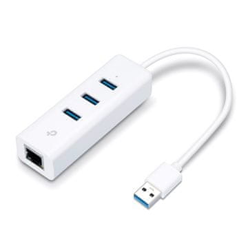 TP-Link TP-Link UE330 USB 3.0 3-port hub i gigabitni ethernet adapter