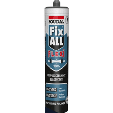 Soudal Fix ALL Flexi bijelo 290 ml montažno ljepilo i brtvilo