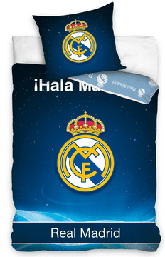 BrandMac REAL MADRID NOGOMETNI SET POSTELJINE OD PAMUKA 140 X 200 CM MBAPPE