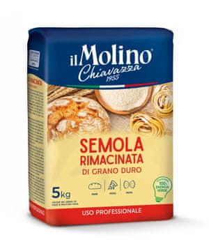 Brašno semola rimacinata di grano duro 5 kg - Il Molino Chiavazza