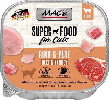 MAC's Cat | SUPER HRANA | 100g Pladanj - Govedina i puretina 100g