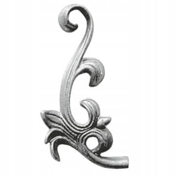 DEKORATIVNI ELEMENT KOVANI ELEMENTI OGRADE 52.053 V180xD85 4MM