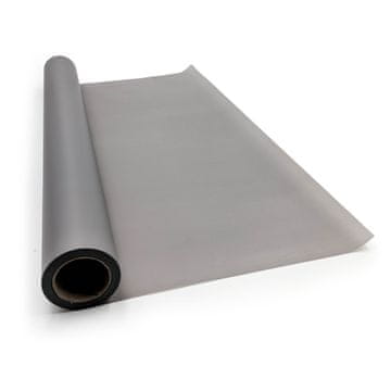 Folija za cvijeće mat - "Matte 90's" - siva - rola 58cm x 20m