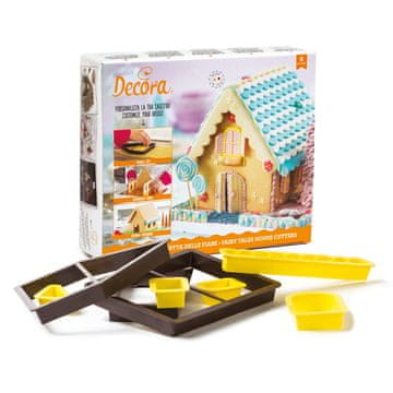 Decora XXL Set reznica za kućice od medenjaka s motivom Božića