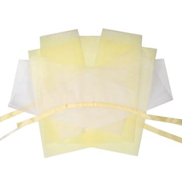 SnapWrap - Munčno pakiranje buketa - žuto - 2 kom