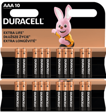 Alkalna baterija Duracell Extra Life LR3 AAA 20 kom.