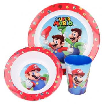 Stor Super Mario DJEČJI SET POSUĐA 3 kom.