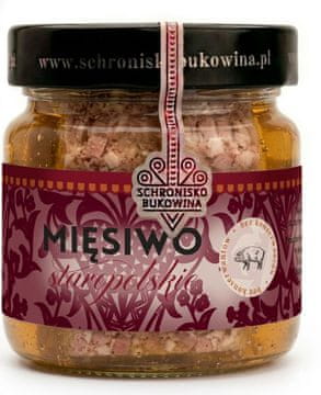 Meso staropolsko sa želeom 180g - Schronisko Bukowina