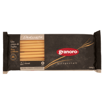 Granoro Makaron dedicato zitoni lunghi n.189 500g - granoro