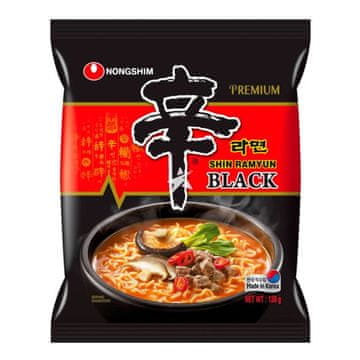 Nongshim Instant ramen juha Shin Ramyun Black 130g - Nong Shim