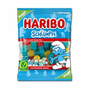 Haribo Gummy smurfovi 3 okusa veganski 100g - Haribo