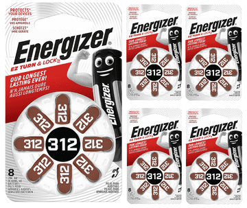 Baterije za slušna pomagala ENERGIZER PR312 40kom