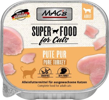 MAC's Mačka | SUPER HRANA | 100g Pladanj - Purica 100g