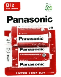 Baterije Panasonic R20 cinkove 24 kom