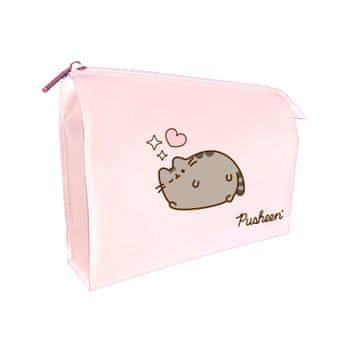 Pusheen silikonska kozmetička torbica s privjeskom