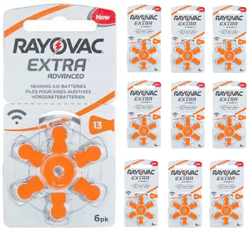 RAYOVAC 13 baterije za slušne aparate 60 kom