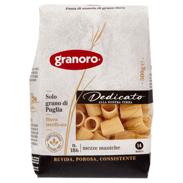 Granoro Tjestenina dedicato maniche n.186 500g - Granoro