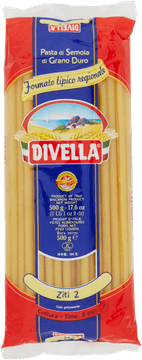 DIVELLA Tjestenina formati speciali ziti 500 g - Divella