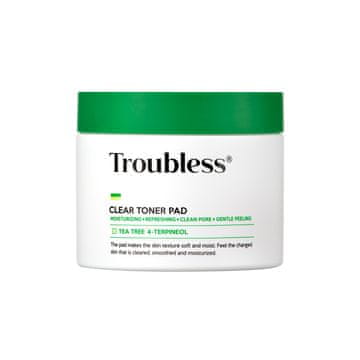 Troubless jastučići za prozirni tonik 160 kom 165 ml
