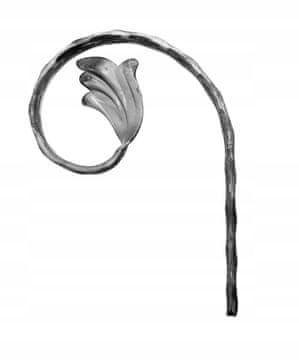 KOVANI SPIRALNI ELEMENT 10.252 12X6 H200XL130