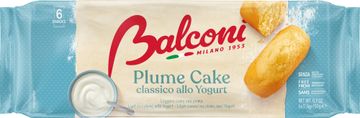 Jogurtovi kolačići plume cake classico allo yogurt 190g - Balconi