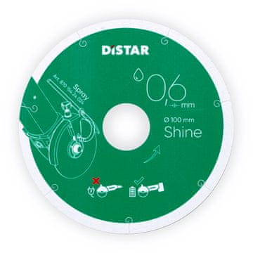 DISTAR dijamantni disk za sjaj 100 mm / 0,6 mm