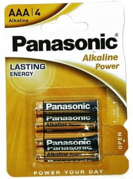 Panasonic AAA LR3 alkaline baterije, snaga, 48 komada