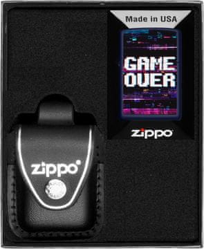 Set ZIPPO upaljač GAME OVER DESIGN poklon No3