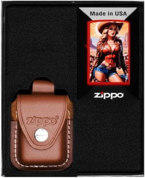 Set upaljača ZIPPO COWGIRL, prezentni No2