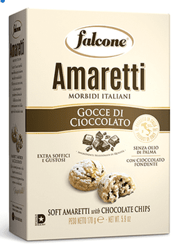Falcone Keksi s čokoladom Amaretti 170g - Falcone