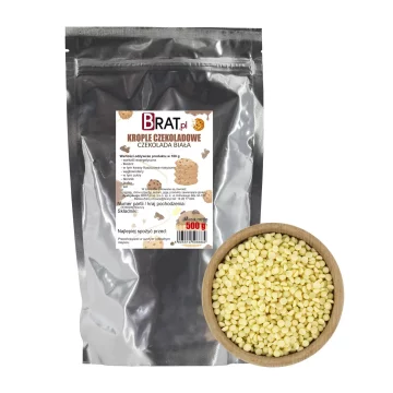 Kapi čokolade - bijela čokolada 500g