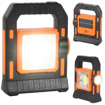 Solarna lampa T18-1 narančasta (60) GAB_A