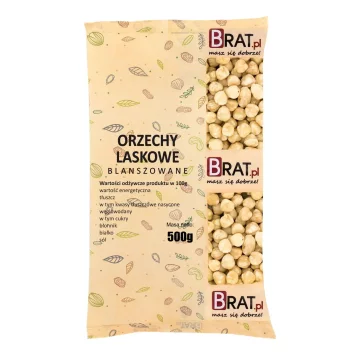 Blanširani lješnjaci 500g