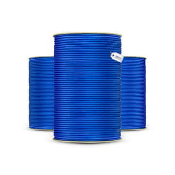 DQ-PP BLAUES GUMMISEIL - 6mm - 20m - Expander Gummischnur Elastiches Gummikordel Spannseil Planen Spanngummi