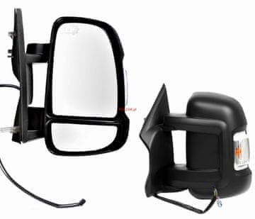 Desni ručni retrovizor Fiat Ducato Boxer Jumper 2006-2023 2 pina s žmigavcem WY16W - 5770521NE