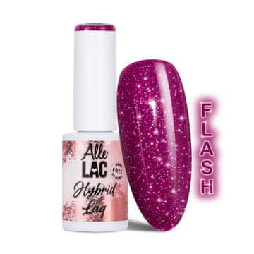 Hibridni LED/UV gel lak Purples Flash Glitter Purple hema/Di-hema Free 6g