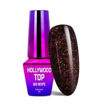 MollyLac Hollywood Re(a)dy, za ponijeti! Nadlak za hibridne lakove za nokte koji se ne nanosi na brisanje 10 g