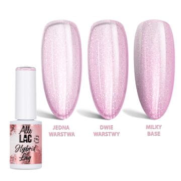 Hibridni LED/UV gel lak Pinks Blush Glitter hema/Di-hema Free 6g