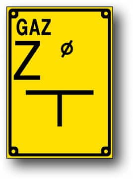 TODG-1 S orijentacijskom pločom SADRŽI PLIN
