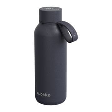 QUOKKA Solid s remenom - termos boca od nehrđajućeg čelika od 510 ml s remenom (bijela)