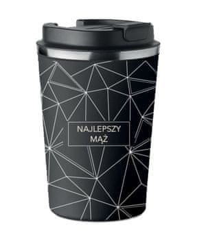 Vrhunska termo šalica s tiskom NAJBOLJI MUŽ poklon 350ml KT_038